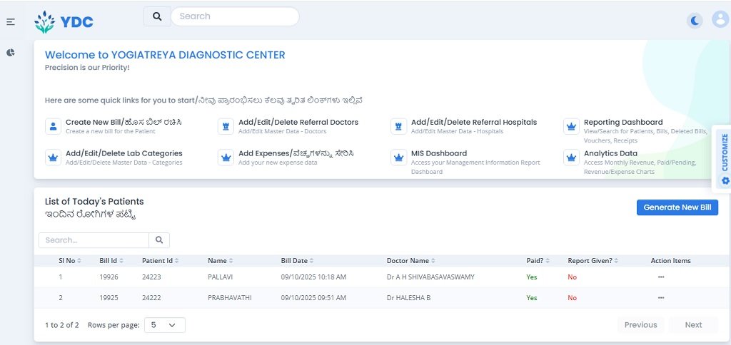 Billing & Expenses Application